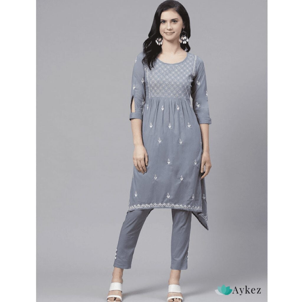 What colour should I wear with gray Kurti and which combination of colour?  - Quora
